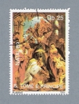 Stamps S�o Tom� and Pr�ncipe -  Natal 1989