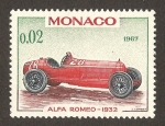 Stamps Monaco -  coches