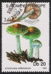Stamps S�o Tom� and Pr�ncipe -  SETAS:220.030(4)D.990.38-.987-M.1185-S.939-Stropharia aeruginosa