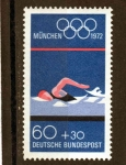Stamps Germany -  Munchen 1972