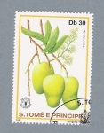 Stamps S�o Tom� and Pr�ncipe -  Mangifera Incica