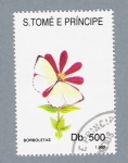 Stamps S�o Tom� and Pr�ncipe -  Borboletas