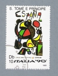 Sellos de Africa - Santo Tom� y Principe -  Copa del Mundo de Futbol España'82