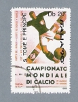 Stamps : Africa : S�o_Tom�_and_Pr�ncipe :  Campeonato Mundial di Calcio