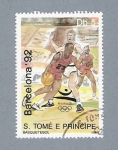 Sellos de Africa - Santo Tom� y Principe -  Basquetbol