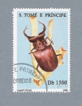 Sellos del Mundo : Africa : Santo_Tom_y_Principe : Giant Stag