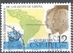 Stamps Spain -  2370 Viaje a Hispanoamérica de SSMM los Reyes de España.