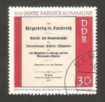 Stamps Germany -  centº de parís