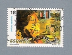 Stamps Spain -  Dalí (repetido)