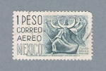 Sellos de America - Mxico -  Puebla Danza de la media luna (repetido)