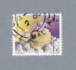 Stamps : Europe : Malta :  Flores