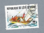 Stamps : Africa : Ivory_Coast :  Regata