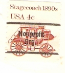 Stamps United States -  STAGECOACH