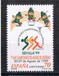 Stamps Spain -  Edifil  3627  7º Campeonato Mundial de Atletismo. Sevilla¨99.  