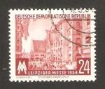 Stamps Germany -  feria de leipzig
