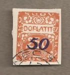 Stamps Czechoslovakia -  Sello de servicio