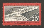 Stamps Germany -  520 - 125 anivº de los ferrocarriles alemanes