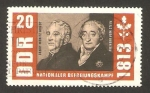Sellos de Europa - Alemania -  150 anivº de la liberacion de 1813, ernst moritz arndt y freiherr vom stein