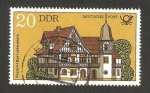 Stamps Germany -  oficina de correos de bad liebenstein