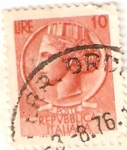Stamps Italy -  ITALIANA