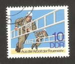 Stamps Germany -  intervención de los bomberos