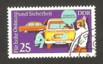 Stamps Germany -  Educación vial, control de vehículos a motor