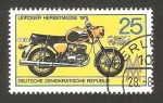 Sellos de Europa - Alemania -   feria de leipzig, motocicleta