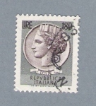 Stamps Italy -  Lucia de Siracusa (repetido)
