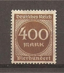 Stamps : Europe : Germany :  Cifras.
