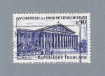 Stamps : Europe : France :  59 Conferencia de la Union Interpalarmentaria (repetido)