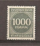 Stamps : Europe : Germany :  Cifras.