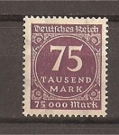 Stamps Germany -  Cifras.