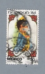 Stamps : America : Mexico :  Muñeca
