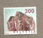 Sellos de Europa - Suiza -  Minerales