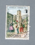 Stamps Andorra -  Exposición mundial de Filatelía