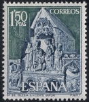 Stamps Spain -  Edificios y monumentos