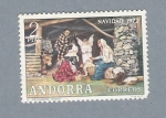 Sellos de Europa - Andorra -  Pesebre Viviente