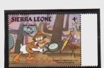 Stamps : Africa : Sierra_Leone :  50 cumpleaños de Donald