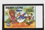 Stamps Africa - Sierra Leone -  50 cumpleaños de Donald