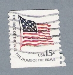Stamps : America : United_States :  Bandera (repetido)