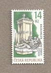 Stamps Czech Republic -  Escultura