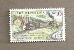 Sellos de Europa - Rep�blica Checa -  150 Aniv. Ferrocarril Pardubice-Liberec