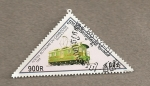 Stamps Cambodia -  Locomotora eléctrica