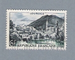 Stamps France -  Lourdes