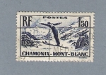 Stamps France -  Mont Blanc