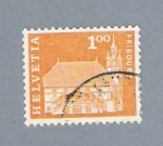 Stamps : Europe : Switzerland :  Fribours