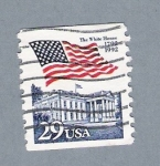 Stamps United States -  Bandera (repetido)