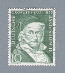 Stamps : Europe : Germany :  C.F.Gauss