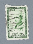 Stamps Morocco -  S.M. Mohamed V (repetido)