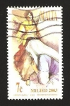 Stamps : Europe : Malta :  navidad, la anunciación